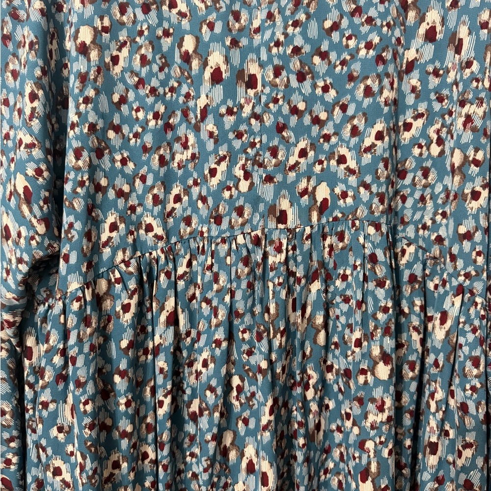 Leopard Umgee Flowy Dress Sz L - Picture 8 of 8